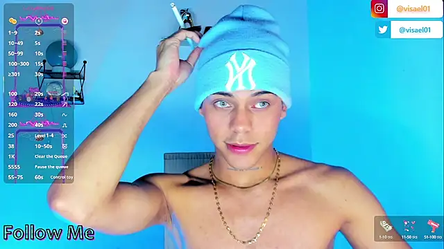 Snapshot of visaelX chatting on March 3, 9:37 pm visaelX online show from March 3, 9:37 pm