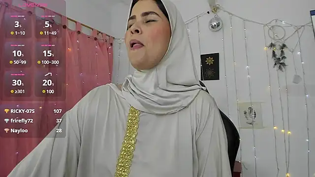 AishaAmin  online show from February 8, 2:47 am