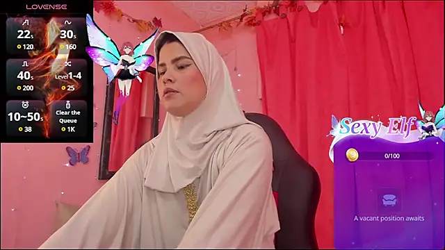 AishaAmin  online show from March 1, 2:48 am