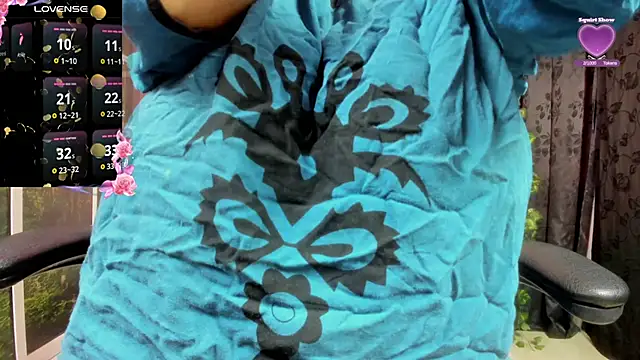 Snapshot of kalpanaaishaa chatting on February 3, 11:37 am kalpanaaishaa online show from February 3, 11:37 am