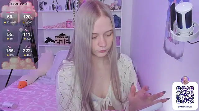 Milia Parker online show from January 11, 1:16 am