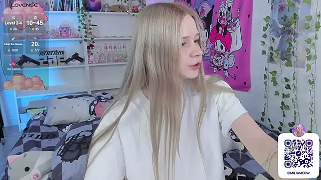 Milia Parker online show from February 4, 1:23 am