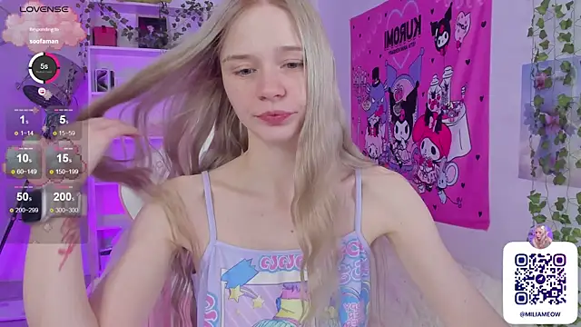 Milia Parker online show from February 9, 11:46 pm