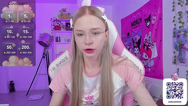 Milia Parker online show from February 14, 5:41 am