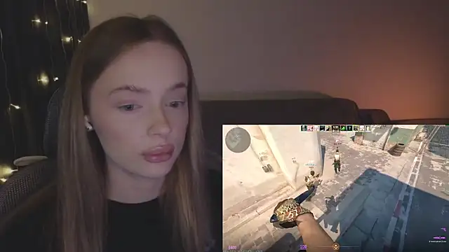 Snapshot of _MayShy_ chatting on February 18, 2:24 pm MayShy online show from February 18, 2:24 pm