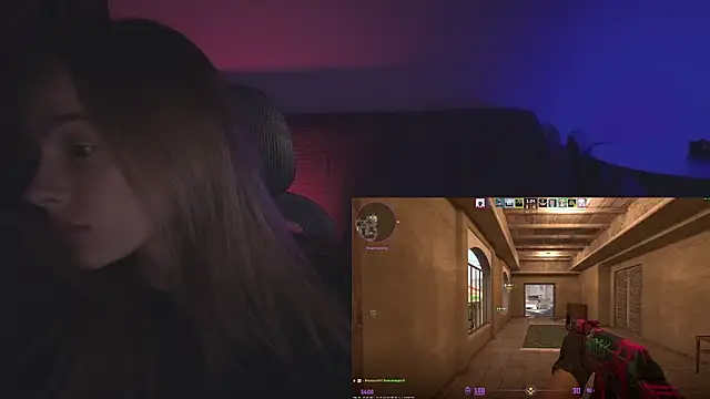 Snapshot of _MayShy_ chatting on March 2, 6:59 pm MayShy online show from March 2, 6:59 pm