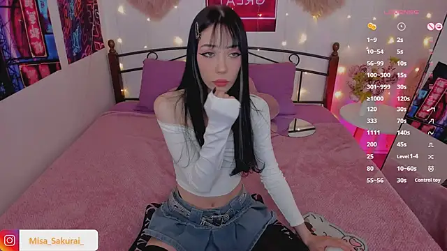 Snapshot of Misa_Sakurai chatting on December 11, 12:33 am Misa Sakurai online show from December 11, 12:33 am