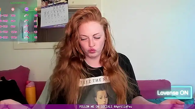 Snapshot of aaprill chatting on January 17, 8:08 am aaprill online show from January 17, 8:08 am