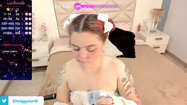 Twwiiggy online show from December 19, 8:05 pm