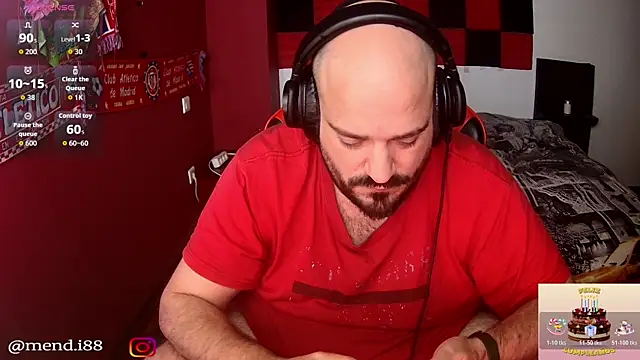 menditeta1 online show from January 6, 8:45 pm