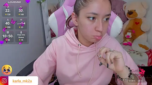 karla cute01 online show from March 14, 9:10 pm