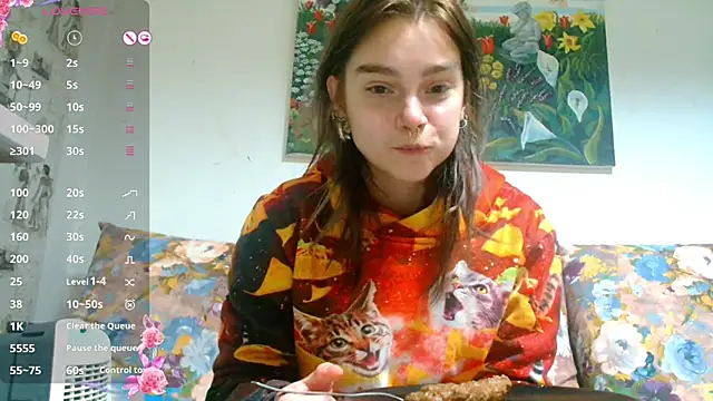 Sophie Bell online show from January 5, 6:56 pm