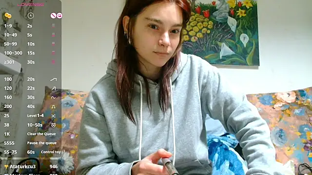 Sophie Bell online show from February 8, 9:36 pm