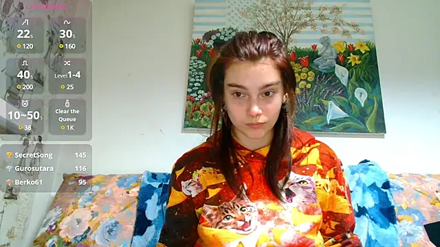 Sophie Bell online show from February 21, 4:37 pm