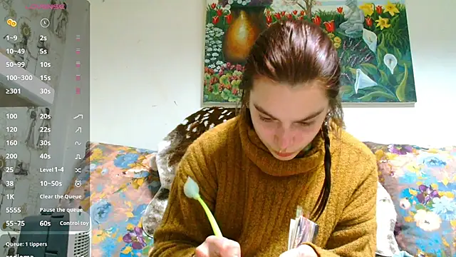 Sophie Bell online show from March 5, 9:04 pm