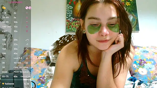 Sophie Bell online show from March 6, 12:10 am