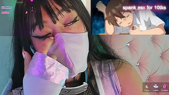 Snapshot of Akari1_Mischief chatting on January 8, 1:11 am Akari1 Mischief online show from January 8, 1:11 am