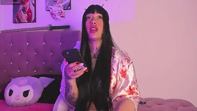 Snapshot of Akari1_Mischief chatting on March 7, 4:57 am Akari1 Mischief online show from March 7, 4:57 am