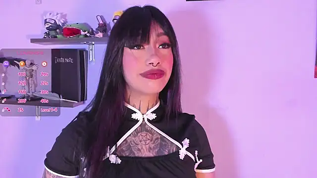 Snapshot of Akari1_Mischief chatting on February 21, 2:01 am Akari1 Mischief online show from February 21, 2:01 am