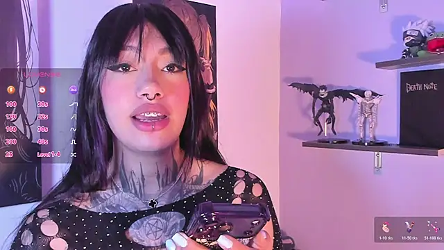 Snapshot of Akari1_Mischief chatting on March 1, 4:03 am Akari1 Mischief online show from March 1, 4:03 am