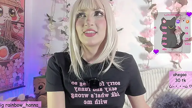 HannaRainbow  online show from June 28, 10:49 pm