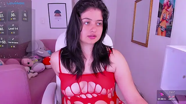 Snapshot of Stephania_18 chatting on February 6, 9:28 pm Stephania 18 online show from February 6, 9:28 pm