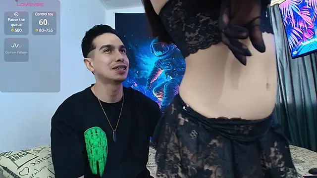 Snapshot of HotCouple_697 chatting on January 5, 6:35 pm HotCouple 697 online show from January 5, 6:35 pm