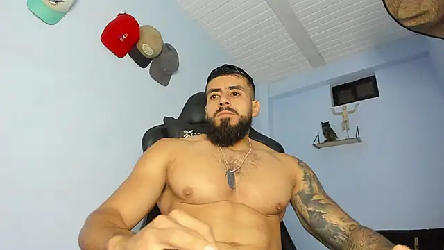 Snapshot of _Poseidon1_ chatting on October 15, 4:45 am Poseidon1 online show from October 15, 4:45 am