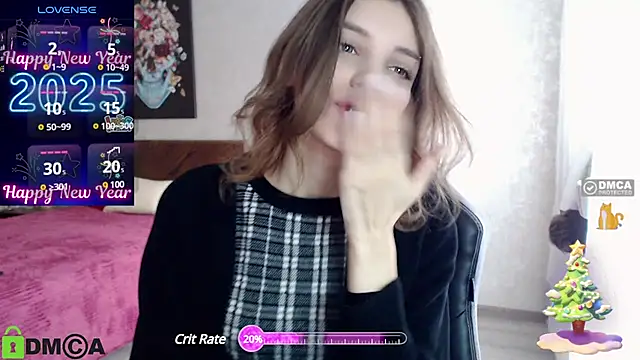 Snapshot of CherryBloom777 chatting on January 5, 7:28 am CherryBloom777 online show from January 5, 7:28 am