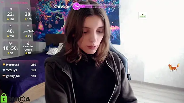 Snapshot of CherryBloom777 chatting on February 7, 11:12 am CherryBloom777 online show from February 7, 11:12 am