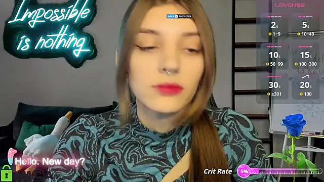 Snapshot of CherryBloom777 chatting on October 22, 6:46 am CherryBloom777 online show from October 22, 6:46 am