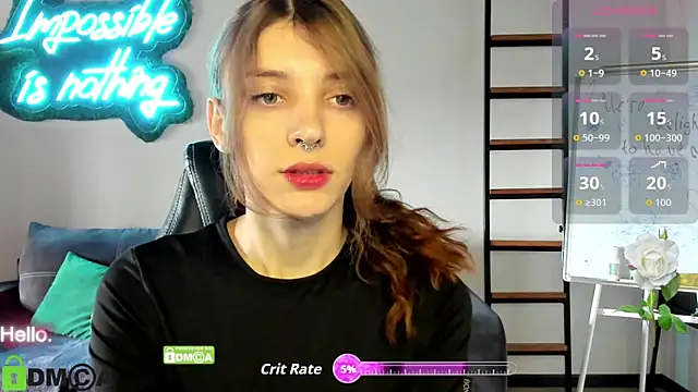 Snapshot of CherryBloom777 chatting on November 2, 7:44 am CherryBloom777 online show from November 2, 7:44 am