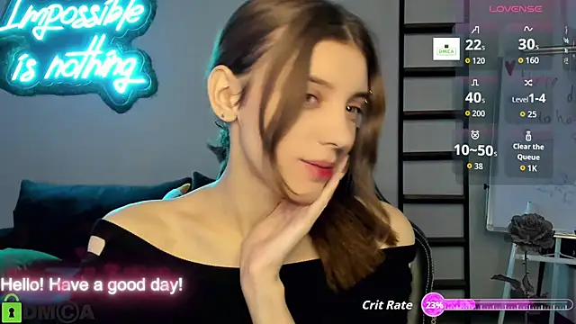 Snapshot of CherryBloom777 chatting on November 29, 7:55 am CherryBloom777 online show from November 29, 7:55 am