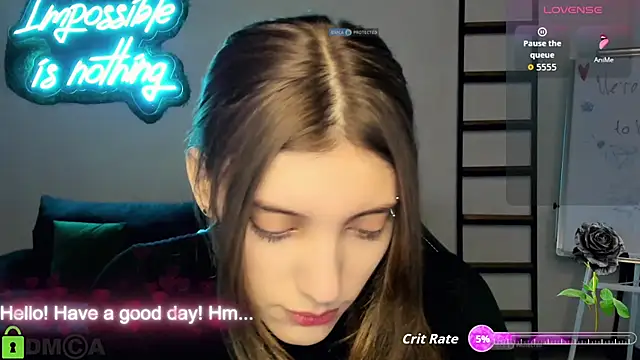 Snapshot of CherryBloom777 chatting on December 3, 7:49 am CherryBloom777 online show from December 3, 7:49 am