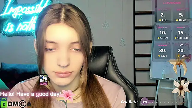 Snapshot of CherryBloom777 chatting on December 5, 7:39 am CherryBloom777 online show from December 5, 7:39 am