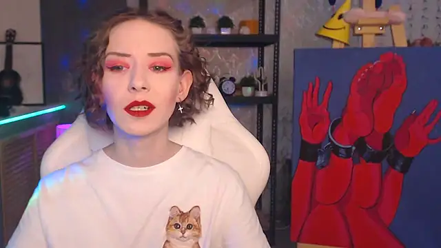 Snapshot of FascinatingEyess chatting on February 18, 7:10 pm FascinatingEyess online show from February 18, 7:10 pm