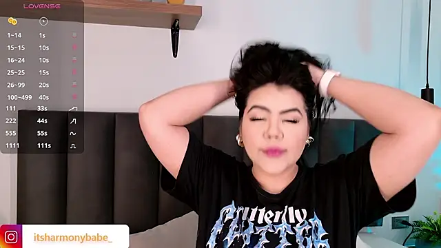 Harmonybabe  online show from February 2, 7:56 pm