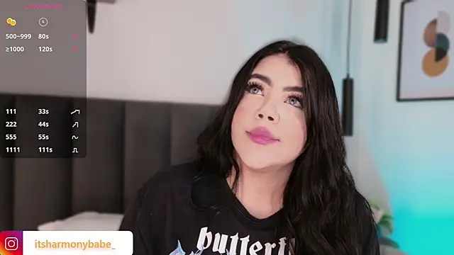 Harmonybabe  online show from February 7, 7:50 pm