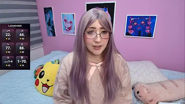 Snapshot of Miwa_violet chatting on November 2, 2:25 am Miwa violet online show from November 2, 2:25 am