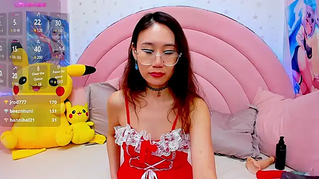 Snapshot of Nao__Chan_ chatting on February 22, 7:23 am Nao Chan online show from February 22, 7:23 am