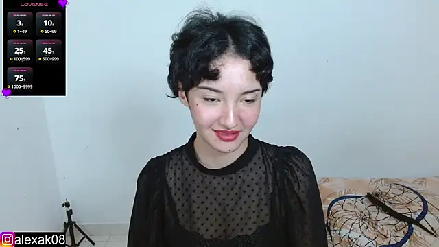 Snapshot of alexaa08 chatting on December 5, 12:11 pm alexaa08 online show from December 5, 12:11 pm