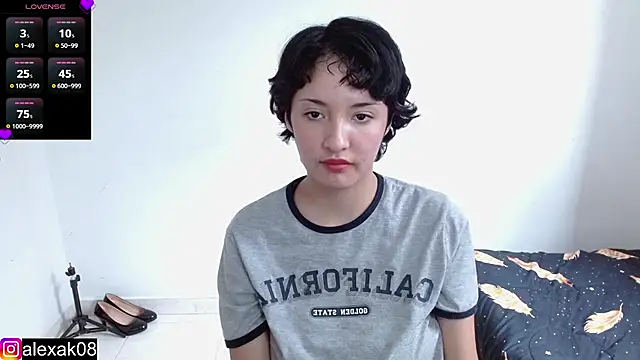 Snapshot of alexaa08 chatting on December 23, 5:22 pm alexaa08 online show from December 23, 5:22 pm