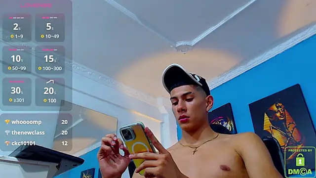 Valerio 20 online show from January 6, 11:31 pm