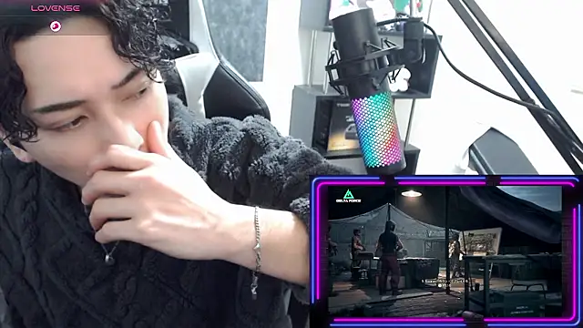 Snapshot of Shizukuu chatting on January 15, 12:10 pm Shizukuu online show from January 15, 12:10 pm