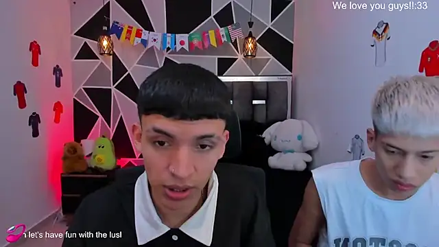 Snapshot of Juan_Nd_Steven chatting on June 27, 2:38 am Juan Nd Steven online show from June 27, 2:38 am
