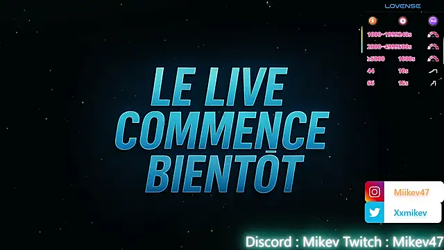 Mikev online show from October 30, 7:03 pm