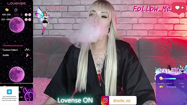 Eva Evile online show from February 2, 4:00 pm