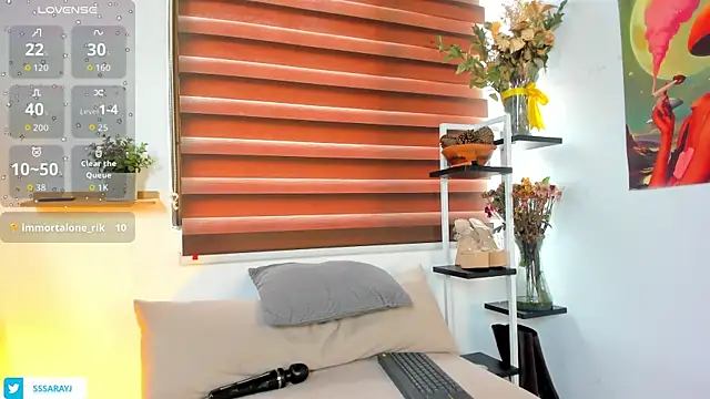 Snapshot of Saraycum chatting on November 16, 5:40 pm Saraycum online show from November 16, 5:40 pm