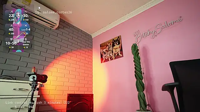 Snapshot of salome_cortes26 chatting on May 4, 6:04 pm salome cortes26 online show from May 4, 6:04 pm