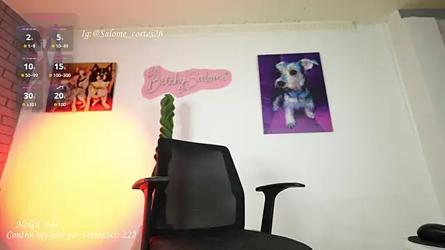 Snapshot of salome_cortes26 chatting on June 18, 10:25 pm salome cortes26 online show from June 18, 10:25 pm